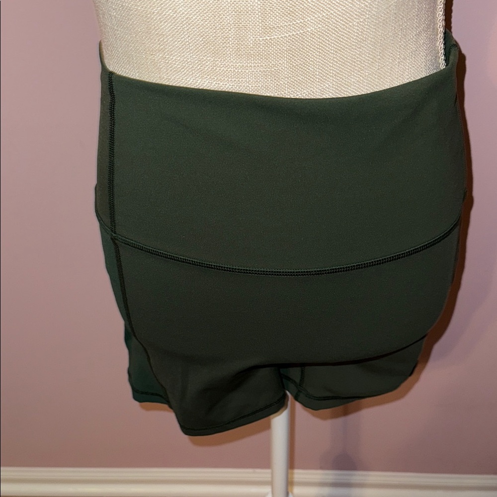 Aerie Dark Green Bike Shorts